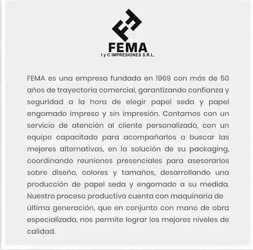 FEMA IyC Pure White Tissue Paper 50x70 500 Sheets 4