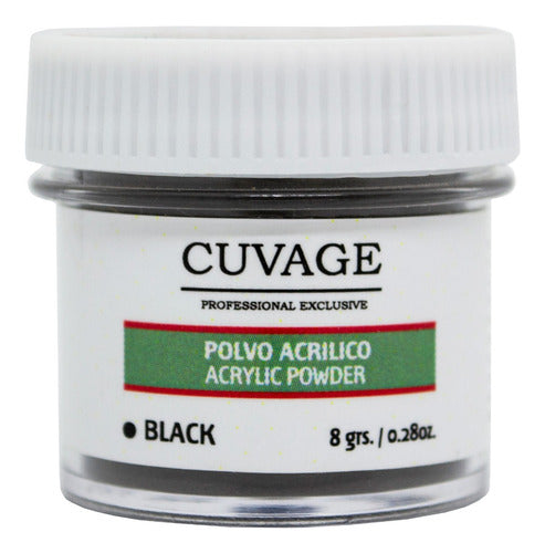 Cuvage Polvo Acrílico Polímero Pigmentado Color Uñas X3 3c 1