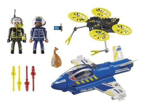 Playmobil Police Jet Drone Chase City Action 70780 1