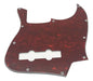 Cool Parts Pickguard PTJB06 Jazz Bass Tri-Layer Tortoise 0