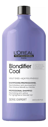 L'Oréal Blondifier Cool Shampoo + Gift 2 Concentrates Serie Expert 1