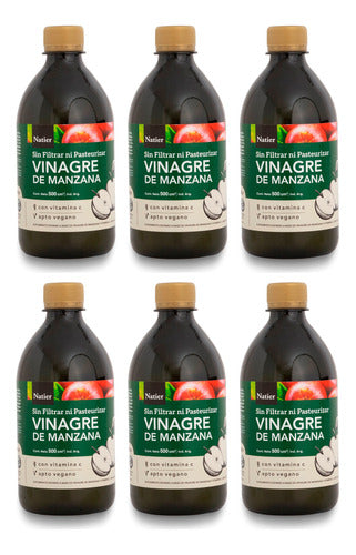 Natier Kit X6 Vegan Apple Cider Vinegar Supplement 500ml 0