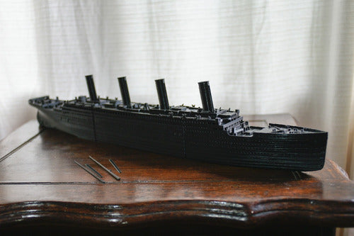 LE·3D Maqueta Titanic A Escala 1:500 Para Armar Y Pintar 1