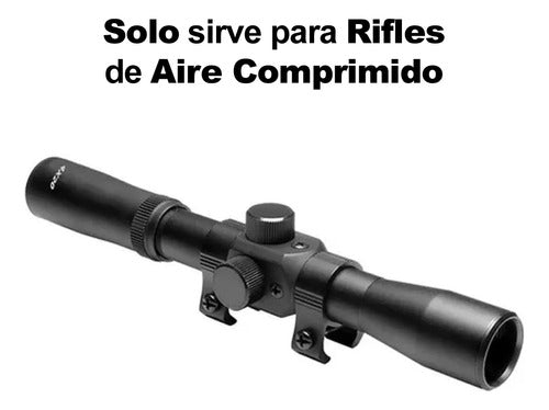 Solana Precision 4x20 Telescopic Sight for Air Rifles 1