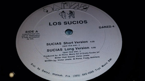 Los Sucios Sucias Que Ricas Son Vinilo Maxi Usa Rareza 1989 1