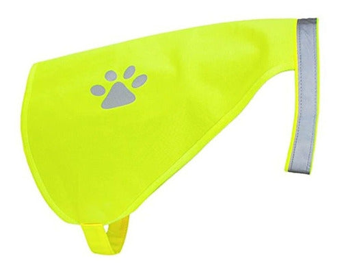 Weebo Pets Chaleco De Seguridad Amarillo Neon Reflectante D 3