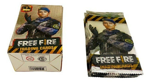 Cartas Free Fire Mazo De Cartas Serie 1 + 20 Sobres Original 1