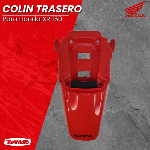 Honda Colin Trasero Rojo Para Moto XR150 Original Tuamoto 3