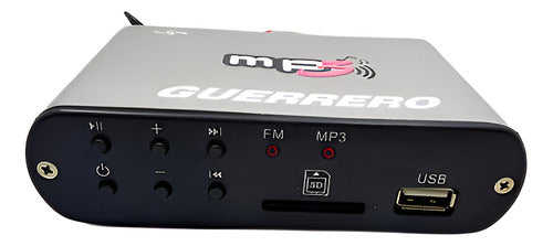 Guerrero MP3 Kit for Motorcycle 110 Trip 110 - USB SD FM 0