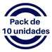 Pack of 10 Plastic Pet Sevilla 100ml Amber Bottles with Dropper 12