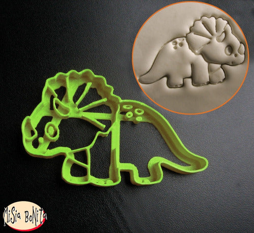 Misia Bonita Dinosaurios Bebe - Cutters for Cookies and Fondant 0