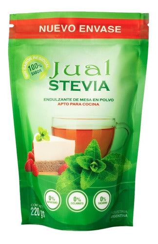 Stevia Jual Powder in Doypack - 220g x 3 Units 1