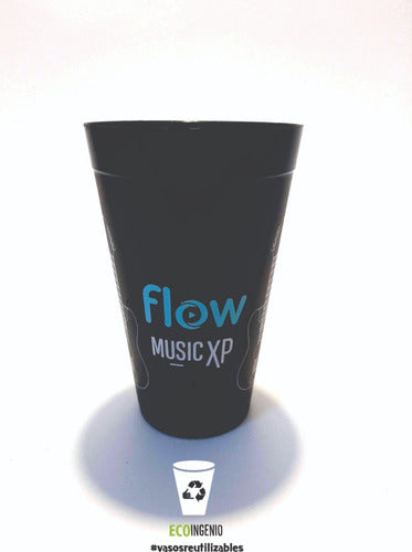 100 Reusable 500 cc Ecocups Customized with Your Logo 14