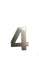 Printel Plastic Two-Layer House Numbers 13 cm for Homes and Buildings 2