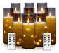 Kakoya Romantic LED Candles Set of 9 with Acrylic Star 0