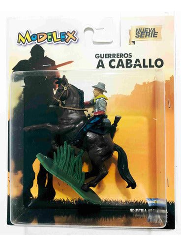 Modelex Confederado - Guerreros a Caballo Series 0