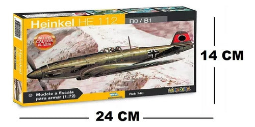 Modelex Heinkel He 112 Bo/B1 Airplane 1/72 Devoto Hobbies Collection 4