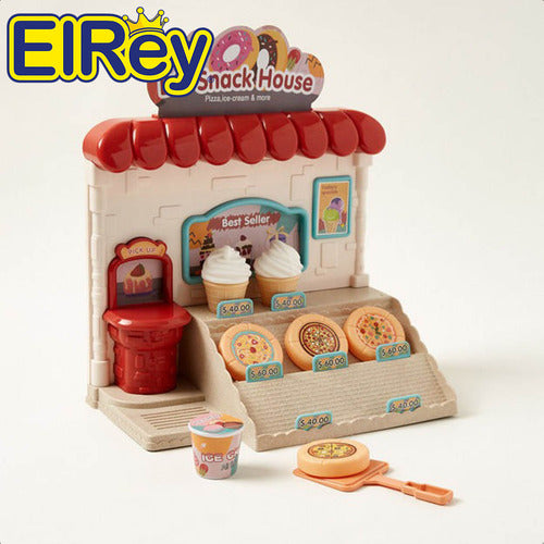 By El Rey Set De Cocina Completa Horno Pizzero Juguete Roles 1