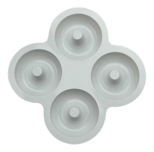 Tutu's Cakes Silicone Donut Mold with 4 Cavities 2