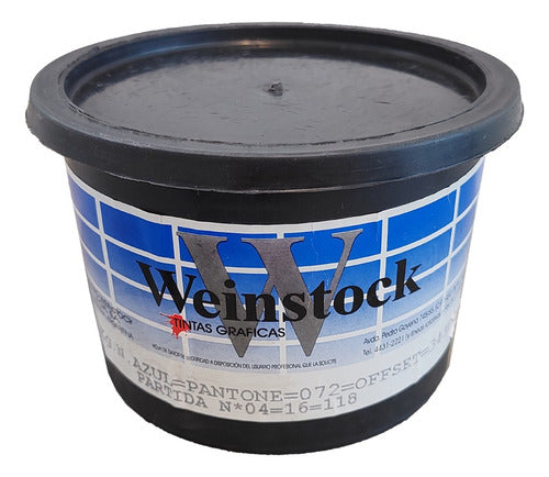 Weinstock Tinta Azul Pantone 072 34387 X 1 Kg 0