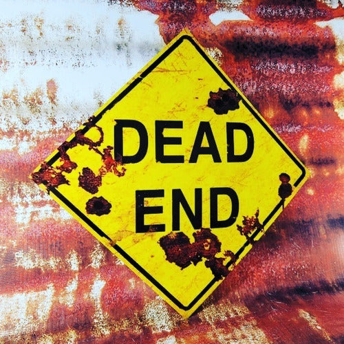 Sitges_artesanias Vintage Style Dead End Metal Sign for Outdoors 0