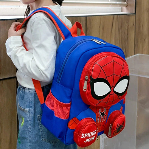 Mochila Infantil Homem Aranha 3d Volta As Aulas 2024 2