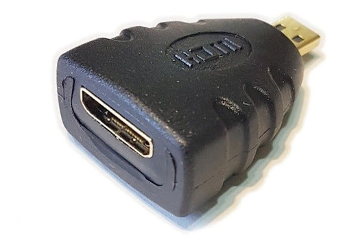 Micro HDMI Male to Mini HDMI Female Adapter 1
