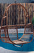 Disol.shop Hanging Hammock, Acapulco Chair, Brown Jute-Like 2