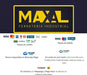 MAXAL Fiberglass Mesh Plaster Stucco 10x10mm 110g 1m x 10m 1