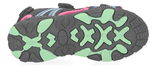 Atomik Doha Infant Sandals in Gray and Pink | Dexter 4