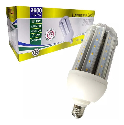 TBCin Lámpara Led Corn 25w E27 360 Grados 0