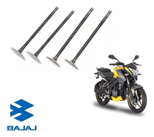 Bajaj Juego De Válvulas Rouser Ns 200 Original 1