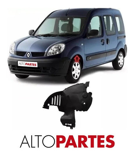 Guardaplas Kangoo 2 2008 A 2014 Delantero Anterior Izquierdo 1