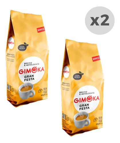 Gimoka Gran Festa 1kg X 2 0