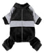 Fitwarm Reflective Striped Dog Tracksuit 0