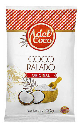 Coco Ralado Original Adel Coco 100g 0