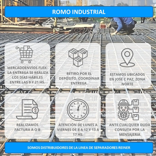 Reiner Double Union/2 Plastic X 100 Units 1