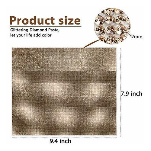 Outus Imitation Diamond Adhesive Rhinestone Sheet - 07 2