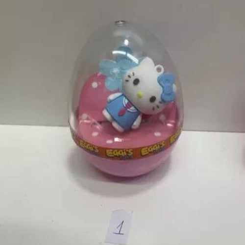 Eggis Hello Kitty Egg (Huevo Sanrio) 9 cm 1