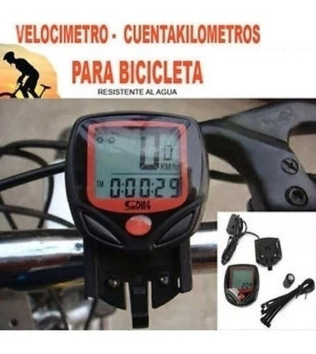 Bicycle Speedometer with 14 Functions - Detachable 4