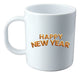 EXXE White Plastic Sublimated Mug for New Year Celebrations Gift 0