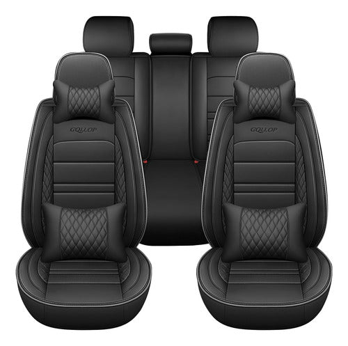 TooCust Leather Seat Covers for 5 Seats - Full Set 0