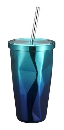 Double Layer Stainless Steel Premium Straw Cup 20