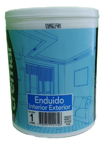 Fijador Sellador Incoloro Concentrado Al Agua Cremar 1lt 2