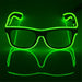 Generic Lentes Led Neon Fiestas Electronica Rave Bodas Azul L24 6