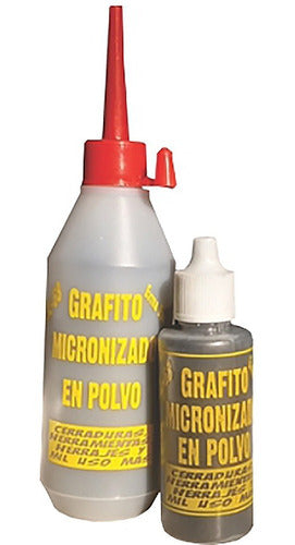 Grafito En Polvo Lubricante Para Cerraduras Y Herrajes 70grs 0