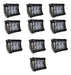 Set of 2 Universal 6 LED 18W 12V-24V Auxiliary Lights for Car and Motorcycle 0