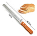 Frenzy Deco Cuchillo Dentado Serrucho Reposteria Pan Acero Inoxidab 43cm 1