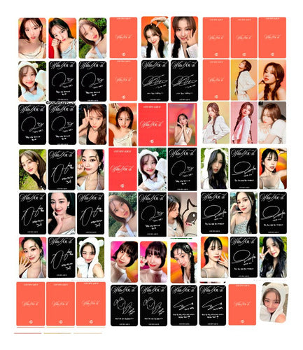 Calcotify Twice With Youth Fanmade Photocards Set X 64 Frente Y Dorso 0