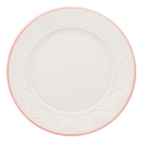Set of 6 Serena Sweet Oxford Sky 26 cm Ceramic Dinner Plates 0